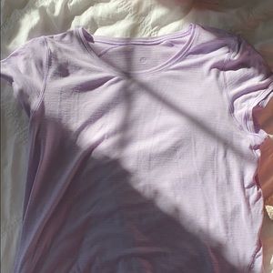 Lululemon light purple shirt